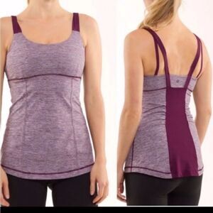 Lululemon Active Strength Tank Top Heathered Plum 4